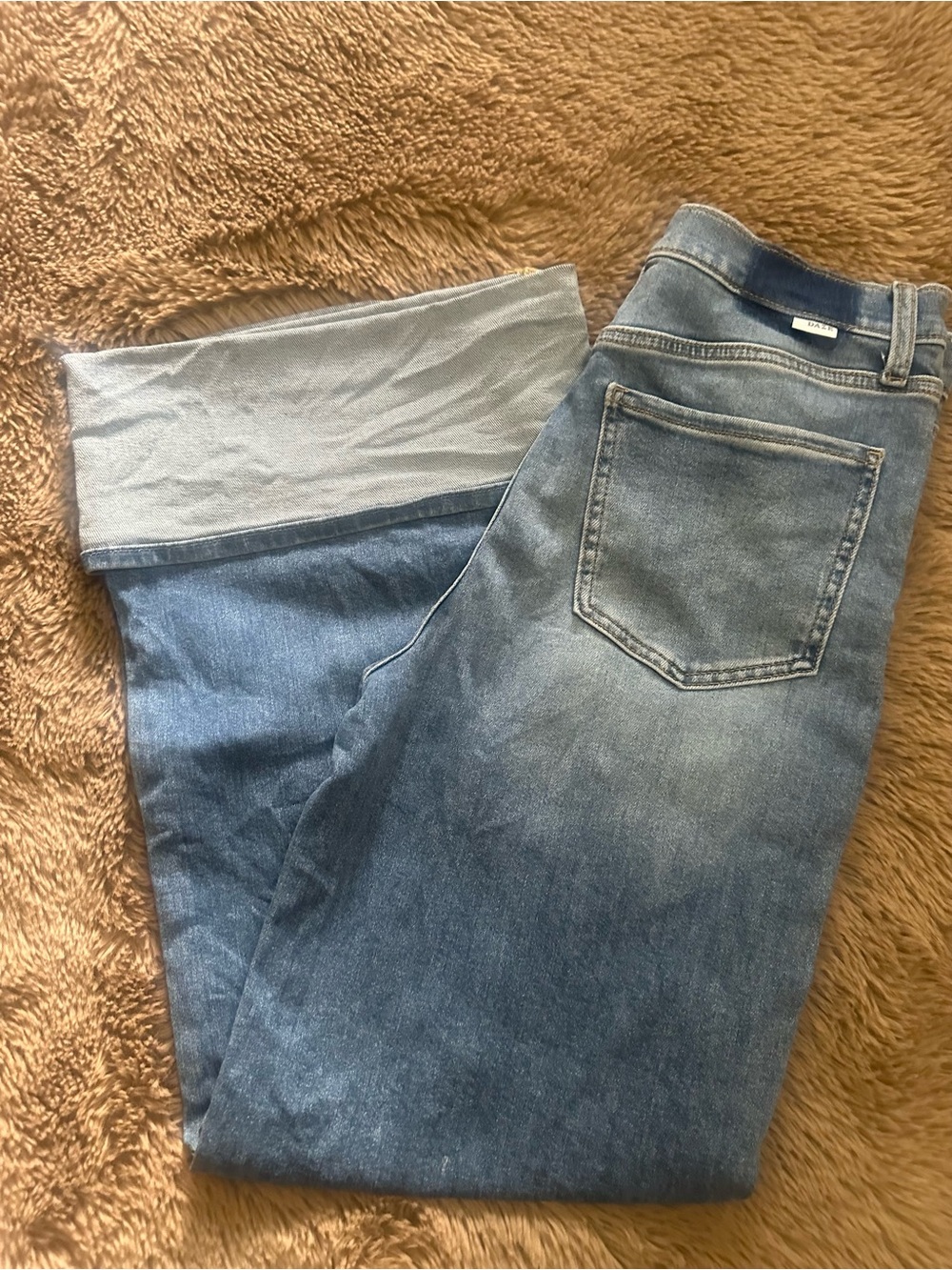 DAZE Women's Cropped Ankle Jeans - Light Blue